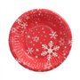 Borden Karton rond Ø 19cm x 3cm Winter Time - Horecavoordeel.com