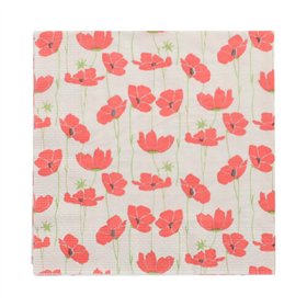 Servetten 3-laags 1/4 vouw 33cm x 33cm Maja
