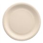 Borden van agrarisch restmateriaal Pure rond Ø 23cm Wit