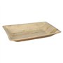Plates Palm Leaf "Pure" Rectangular H 3 x 23 x 16cm Nature