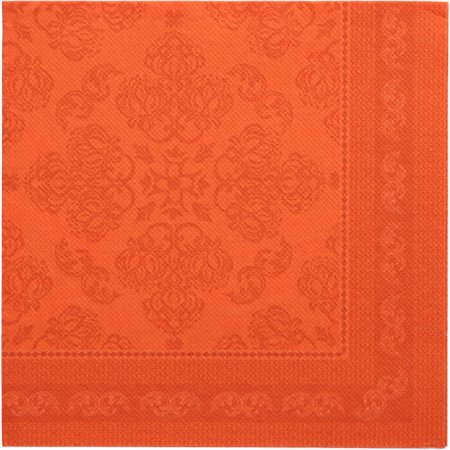 Servetten ROYAL Collection 1/4 vouw 40cm x 40cm Nectarine Arabesque - Horecavoordeel.com