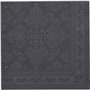 Servetten ROYAL Collection 1/4 vouw 40cm x 40cm Zwart Arabesque - Horecavoordeel.com