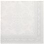 Servetten ROYAL Collection 1/4 vouw 40cm x 40cm Wit Arabesque