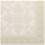 Servetten ROYAL Collection 1/4 vouw 40cm x 40cm Champagne Arabesque