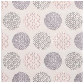 Servetten ROYAL Collection 1/4 vouw 40cm x 40cm Roze Rococo - Horecavoordeel.com