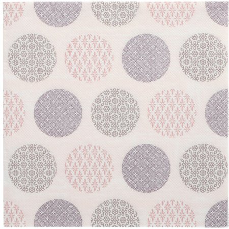 Servetten ROYAL Collection 1/4 vouw 40cm x 40cm Roze Rococo
