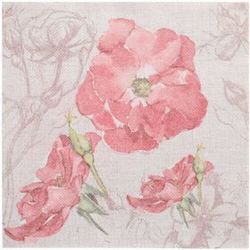 Servetten ROYAL Collection 1/4 vouw 40cm x 40cm Roze Blossom