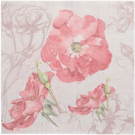 Servetten ROYAL Collection 1/4 vouw 40cm x 40cm Roze Blossom