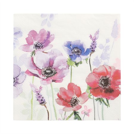 Servetten 3-laags 1/4 vouw 33cm x 33cm Melody - Horecavoordeel.com
