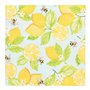 Servetten 3-laags 1/4 vouw 33cm x 33cm Lemon Grove