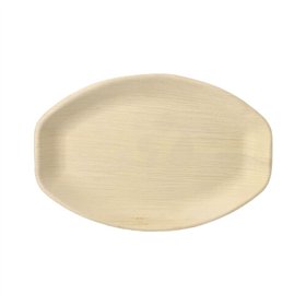 Dienbladen Palmblad Pure ovaal 3cm x 29cm x 21cm Natuur - Horecavoordeel.com