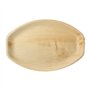 Dienbladen Palmblad Pure ovaal 3cm x 37cm x 25cm Natuur
