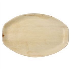 Dienbladen Palmblad Pure ovaal 3cm x 43cm x 29cm Natuur