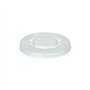 Deksels met kruisopening PS rond Ø 9cm x 1cm Transparant