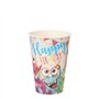 Drinkbekers Karton 0,2 l Ø 7cm x 9,7cm kleuren assortiment Funny Monsters
