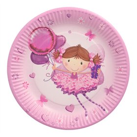 Borden Karton rond Ø 23cm Little Dancer