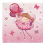 Servetten 3-laags 1/4 vouw 33cm x 33cm Little Dancer