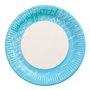 Borden Karton rond Ø 23cm Blauw Table Pleasures