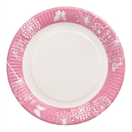 Borden Karton rond Ø 23cm Fuchsia Meadow