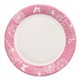 Borden Karton rond Ø 23cm Fuchsia Meadow - Horecavoordeel.com