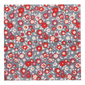 Servetten 3-laags 1/4 vouw 33cm x 33cm Liberty Rouge