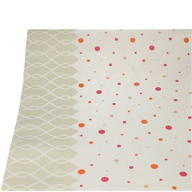 Tafelkleed Papier 3 m x 1,2 m Rosa