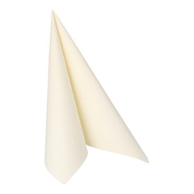 Servetten ROYAL Collection 1/4 vouw 40cm x 40cm Champagne in papieren verpakking