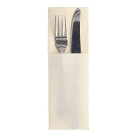 Servetten ROYAL Collection 48cm x 30cm Champagne met bestekvouw - Horecavoordeel.com