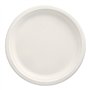 Borden van Suikerriet Pure 1-vaks Ø 26cm x 2cm Wit