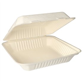 Menuboxen Suikerriet Pure 1-vaks 8cm x 25,5cm x 25,5cm