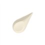 Fingerfood Amuse - Schaaltjes Suikerriet Pure 10,5cm x 5,7cm Wit Drop - Horecavoordeel.com