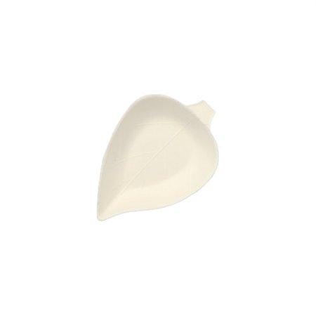 Fingerfood Amuse - Schaaltjes Suikerriet Pure 8cm x 6cm Wit Leaf
