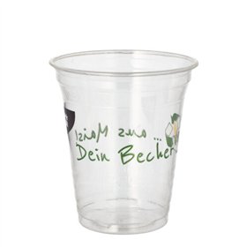 Drinkbekers PLA 0,3 l Ø 9,5cm x 10,7cm