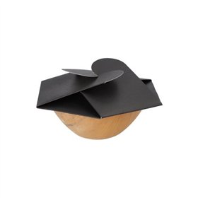Schalen Palmblad rond 300ml Ø 15cm x 5,5cm mit separatem Flower-Lid