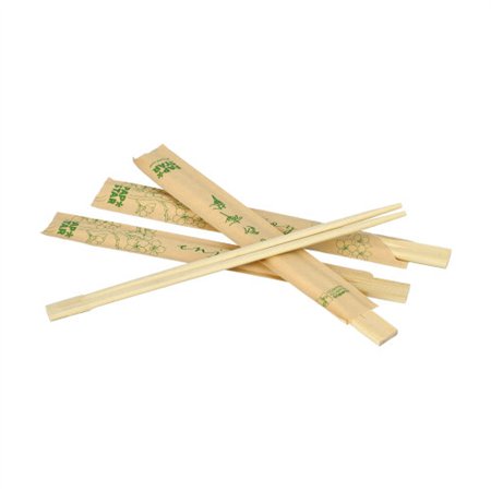 Eetstokjes Bamboe Pure 21cm per stuk verpakt - Horecavoordeel.com