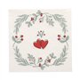 Servetten 3-laags 1/4 vouw 33cm x 33cm Berries - Horecavoordeel.com
