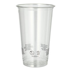 Drinkbekers R-PET 0,5 l Ø 9,5cm x 14,7cm Glashelder