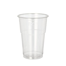 Drinkbekers R-PET 0,25 l Ø 7,8cm x 10,7cm Glashelder