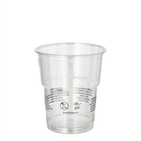 Drinkbekers R-PET 0,2 l Ø 7,8cm x 8,9cm Glashelder