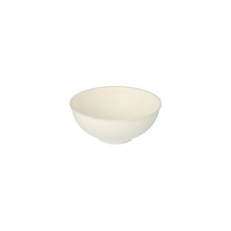 Fingerfood Amuse - Schalen Suikerriet Pure rond 65ml Ø 7,2cm x 3cm Wit - Horecavoordeel.com