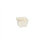 Fingerfood Amuse - Schalen Suikerriet Pure vierkant 50ml 3,8cm x 4,6cm x 4,6cm Wit - Horecavoordeel.com