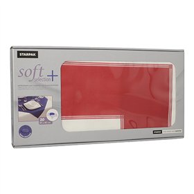 Napperons nonwoven soft selection plus 80cm x 80cm Bordeaux Frame