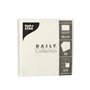 Servetten DAILY Collection 1/4 vouw 2 laags 24cm x 24cm Wit - Horecavoordeel.com