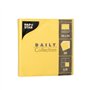 Servetten DAILY Collection 1/4 vouw 2 laags 24cm x 24cm Geel