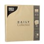 Servetten DAILY Collection 1/4 vouw 2 laags 32cm x 32cm Zand