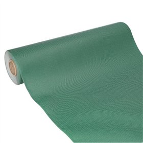 Tafellopers stofkarakter nonwoven soft selection plus 24 m x 40cm Donkergroen
