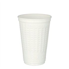 Automaatbekers PP 0,25 l Ø 7,8cm x 11cm Wit