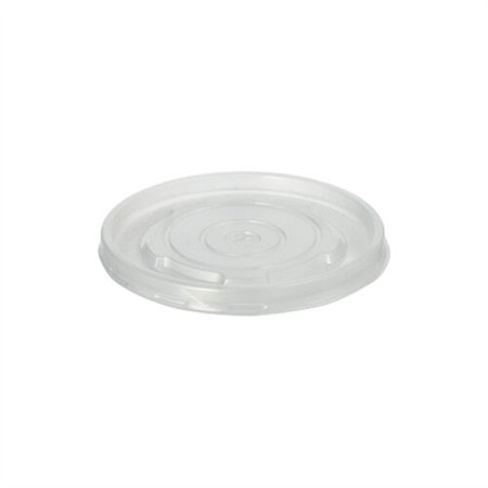 Deksels voor Soepbekers PP rond Ø 9,8cm x 1cm Transparant