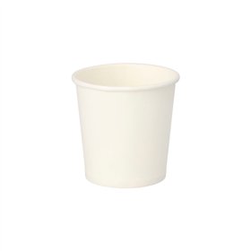 Drinkbekers Karton To Go 0,1 l Ø 6cm x 6cm Wit - Horecavoordeel.com