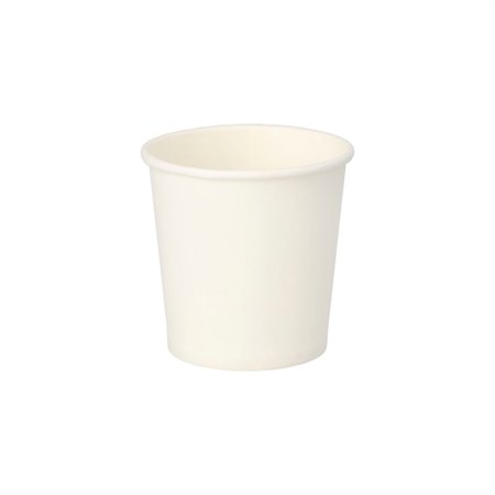 Drinkbekers Karton To Go 0,1 l Ø 6cm x 6cm Wit - Horecavoordeel.com